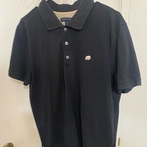 Banana Republic Black Polo Shirt